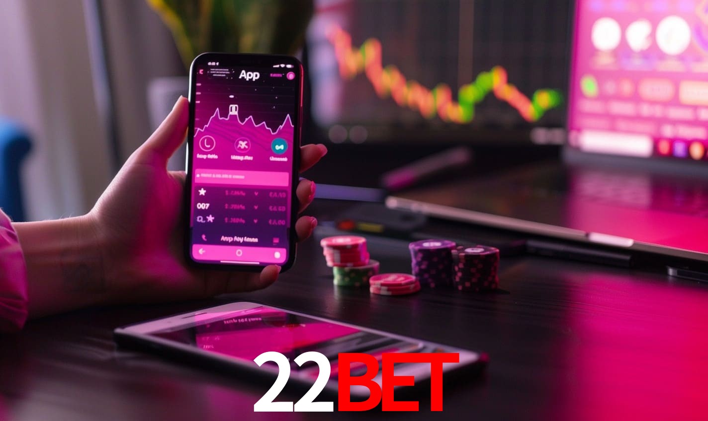 Recursos Exclusivos do App 22bet - Modo Offline, Login Biométrico